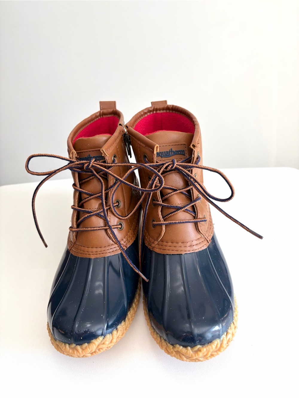 Aquatherm Rayna Waterproof Fleece Lined Duck Boots 8M - Picture 3 of 8